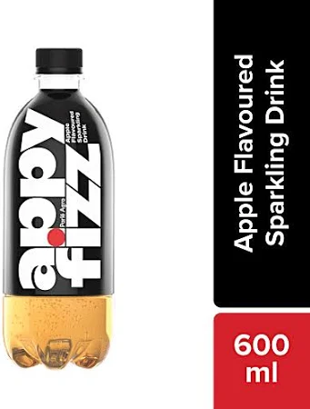 Appy Fizz Pet Bottle (600 Ml), Apple